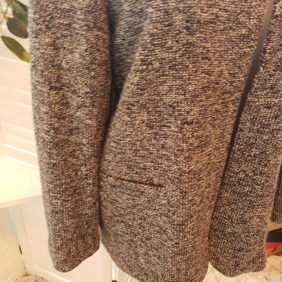 SOFT SURROUNDINGS GRAY/BLACK BLAZER WITH POCKETS SIZE PS - Picture 4 of 6